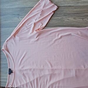 J. Jill Coral Dust Boat Neck 3/4 Sleeve Soft Tee Petite L NWT